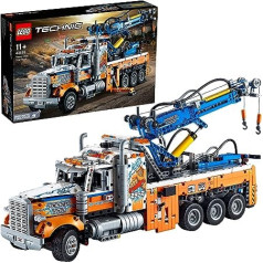 LEGO 42128 Technic lieljaudas evakuatora modeļu komplekta tehnoloģija bērniem celtņa rotaļlieta Dāvana meitenēm un zēniem no 11 gadiem