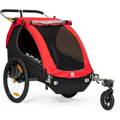Burley Honey Bee Children's Bicycle Trailer, Red, One Size