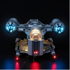 BRIKSMAX LED Lighting Set for Lego Star Wars The Mandalorian™ Bounty Hunter Transport – Compatible with Lego 75292 Building Blocks Model – No Lego Set