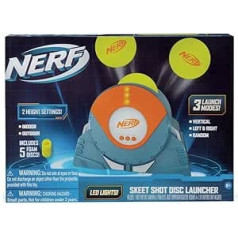 Grandi Giochi NER05000 Nerf Disc Launcher, 5 diski iekļauti komplektā-NER05000