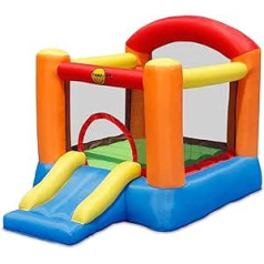 Happy Hop 9004B Slide Bouncer, Mehrfarbig