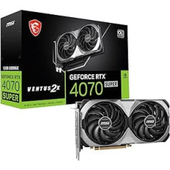 MSI Ventus GeForce RTX 4070 Super 12G 2X OC NVIDIA 12 Go GDDR6X