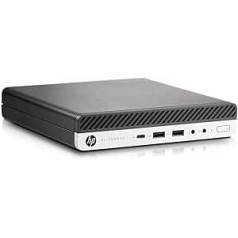 HP EliteDesk 800 G3 galddators Mini Intel Quad Core i5 512GB SSD cietais disks 16GB atmiņa Windows 11 Pro Business galddators mini dators (atjaunots)