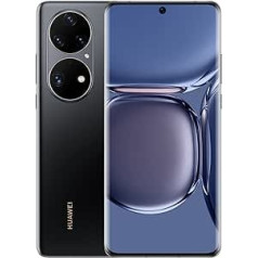 HUAWEI P50 Pro viedtālrunis 256 GB, 8 GB RAM, divas SIM kartes, melns, 6,6 collas