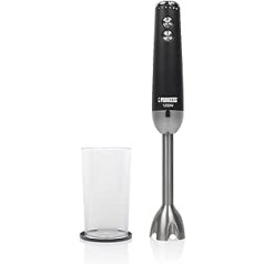 Princess Hand Blender - 1200 W - Stainless Steel Blades - Adjustable Speed & Turbo Function - Measuring Cup - 221229