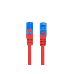 Lanberg patchcord s/ftp cat.6a 1m red lszh cca (fluke passed) pcf6a-10cc-0100-r