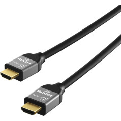 J5 Create j5create īpaši liela ātruma 8k uhd hdmi kabelis (hdmi m - hdmi m; 2m; melna krāsa) jdc53-n