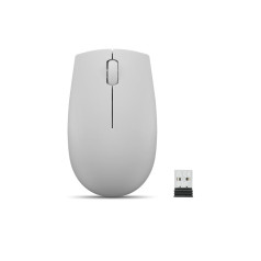 Lenovo compact 300 optical mouse, wireless, gray