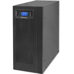 Qoltec nepārtrauktās barošanas avots UPS tiešsaistē | tīrs sinusoidāls | 6kva | 4,8kw | LCD | usb