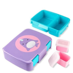 Narwhal zoo bento lunch box