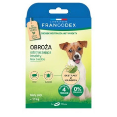 Francodex insect repellent collar for small dogs up to 10 kg - 4 months of protection - 35 cm