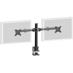 DS1002c-b1 holder 2 screens, pivot, Vesa