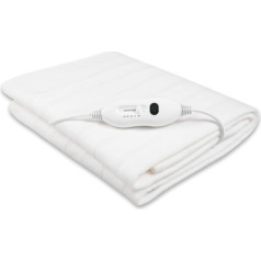 Esperanza electric blanket satin white ehb002