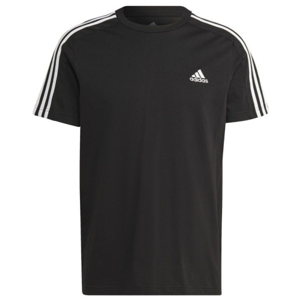 Adidas Essentials Single Jersey 3-Stripes Tee M IC9334 / L