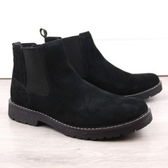 Filippo M PAW499A кожаные ботинки челси без шнуровки черный / 43