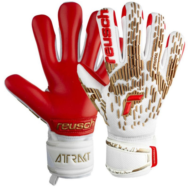 Reusch Attrakt Freegel Silver M vārtsargu cimdi 5370235 1011 / 11