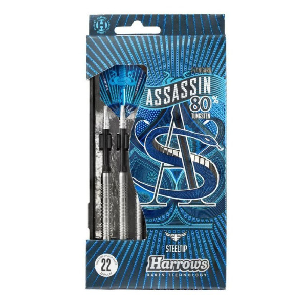 Harrows Assassin 80% Steeltip šautriņas HS-TNK-000013140 / 22 gR