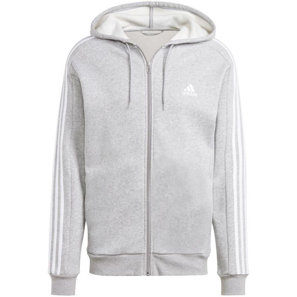 Adidas Essentials Fleece 3 svītra džemperis ar pilnu rāvējslēdzēju M IJ6479 / S