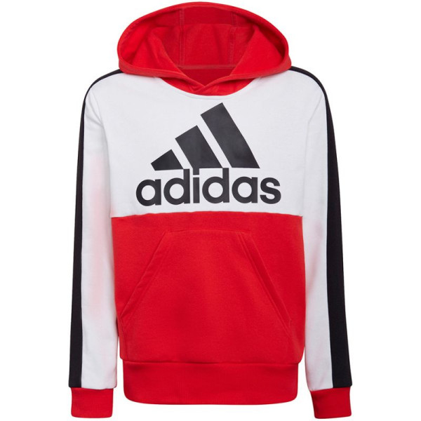 Adidas Colorblock Fleece Hoodie Jr HC5657 / 140cm