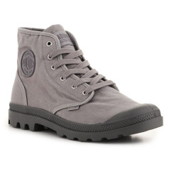 Palladium Pampa High Hi M 02352-071-M pelēka flaneļa / EU 42.5 apavi