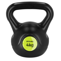 Slodze, Kettlebell Spokey Ketla 4 kg SPK-940838 / Melns