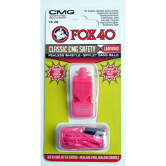 FOX CMG Classic Drošības svilpe + aukla 9603-0408 rozā / N/A