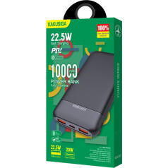 Kaku SIGA KSC-887 power bank 10000mAh | 2 x USB | 22.5W black