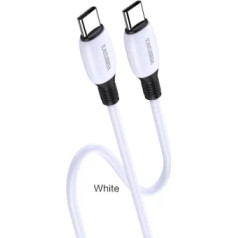 Kaku SIGA KSC-951 USB-C -> USB-C uzlādes kabelis 60W | 100 cm balts