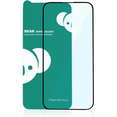 Reals Bear Super Hard glass aizsargstikls pilnam ekrānam Xiaomi Redmi 9A | 9AT | 9C melns