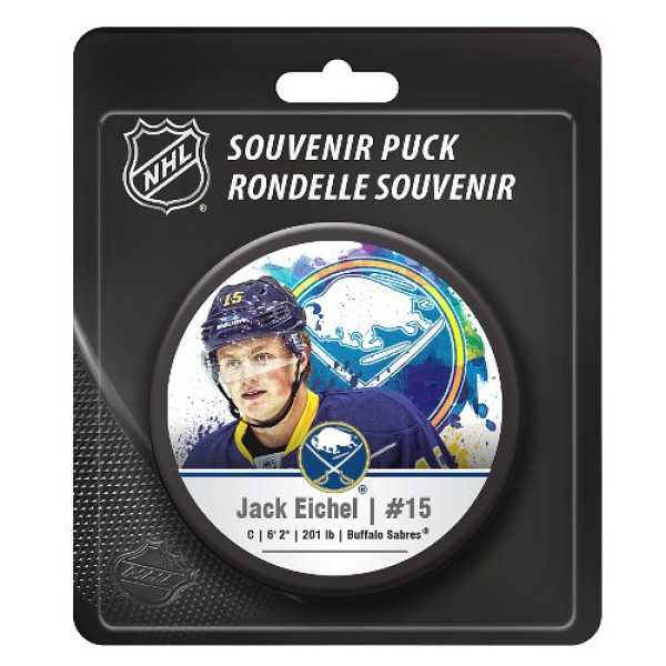 NHL Star Player Pucks - Blister each