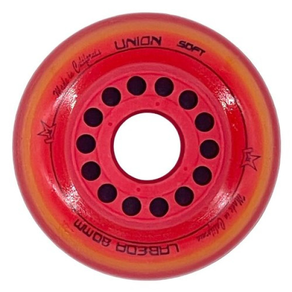 LABEDA Inline Wheel Union - Soft - 4er Set 76