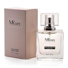 MR Care Cosmetics Eau de Parfum Rosé 50 ml - blumig holziger Damen-Duft mit Vanille, Jasmin und Amber, Holz-Note, Parfüm-Spray