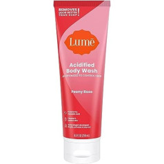 Lume Acidified Body Wash, 8,5 unces, rozā peonija