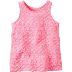 Carter's Girl Pink Texture Tank Top 24 Months, rozā