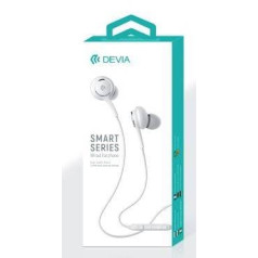 Devia Smart Series Wired Earphone (3.5) white