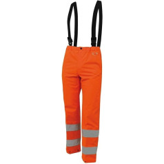 SIGGI WORKWEAR unisex labi redzami bikšu pārvalki Hosenabdeckung, oranža, L