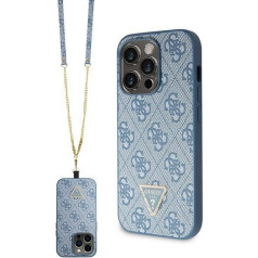 Guess Crossbody 4G Metal Logo Back Case Aizsargapvalks Priekš Apple iPhone 15 Pro