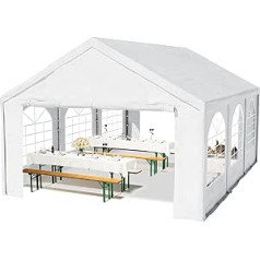 TOOLPORT PE Premium Variant Tent, 3x6 m