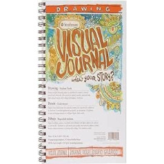 Strathmore (460-9 400 Series Visual Drawing Journal, Medium, Paper, White, 9"x12", 42