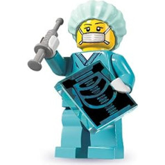 LEGO kolekcionējamas minifigūras: ķirurga minifigūra (6. sērija)