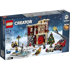 LEGO 10263 Creator Expert Winter Village Fire Station, Fire Toys for Kids
