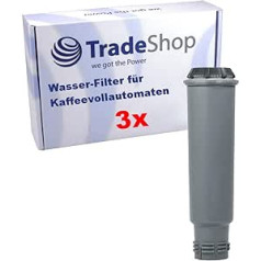 Trade-Shop 3x ūdens filtrs Krups Evidence pilnībā automātiskajam kafijas automātam EA89 EA8908 EA8918 EA891c EA891d EA893d EA893d10 EA8938 EA893810 EA892d EA893810 EA892d EA892patd EA109e.