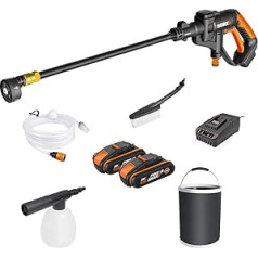 Worx Hydroshot 20V akumulatora mobilais spiediena tīrītājs