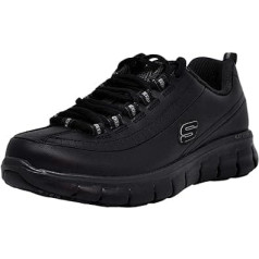 Skechers f¨¹r Arbeit Frauen Sure Track Trickel Slip Resistant Work Schuh, Schwarz, 6,5 XW US