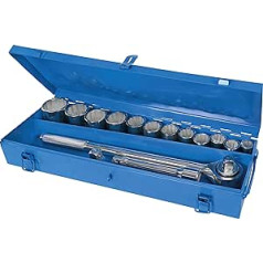 Silverline Tools 652142 ligzdu komplekts 3/4 collu 15 gabalu komplekts