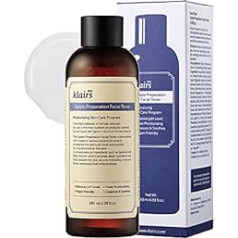 Klairs Supple Preparation sejas toniks 180 ml, bez alkohola, bez parabēniem, bez cietsirdības, videi draudzīgs, no Klairs