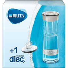 Brita Water Filter Carafe Starter Pack Aizpildiet un pasniedziet Mind White / Grey iesk. 4 Mikrodiski.