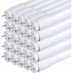 Antaris Licht Pack of 25 LED Premium Plastic Tubes T8 Starter Dummy 150 cm Garums 25 W 5000 K 3700 Lumen TLT815X525
