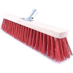 BAUSTER® Broom 350/400/500/600/700/800/1000 mm without handle, large street broom, industrial broom, house broom, indoor broom, hand-held wooden broom, garden broom, hand broom, paving broom (1000 mm)