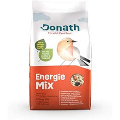 Donath Energy Mix – Rich in High-Quality Insect Fat – The Balanced Blend – Valuable All-Year Wild Bird Food – from Our Factory in Southern Germany – 9 kg Bag